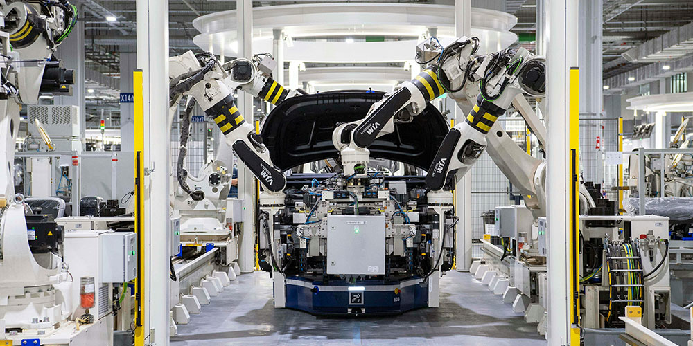 智慧工厂生产车间